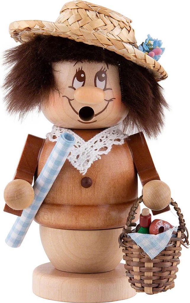 Mini gnomo freschezza estiva (13 cm) uomo che fuma di Immagine del prodotto 
