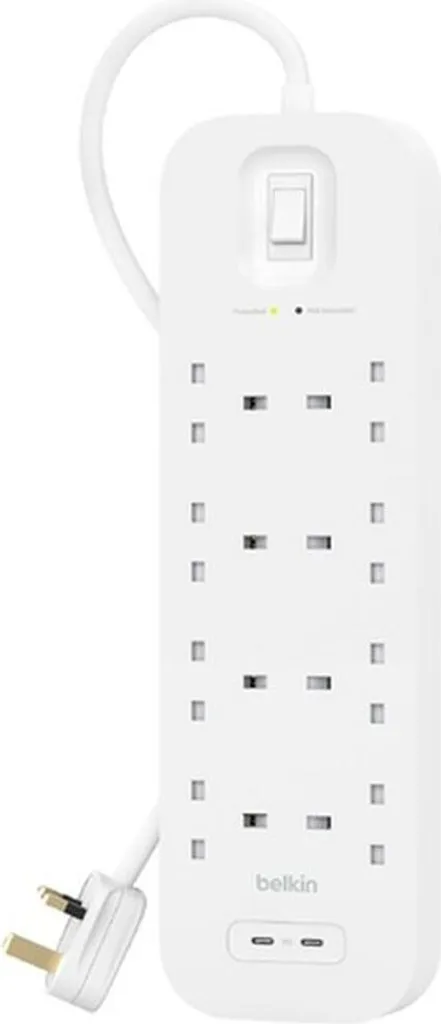 Multiprise 8 Prises USB-C Protection 900J Belkin Charge Rapide PD