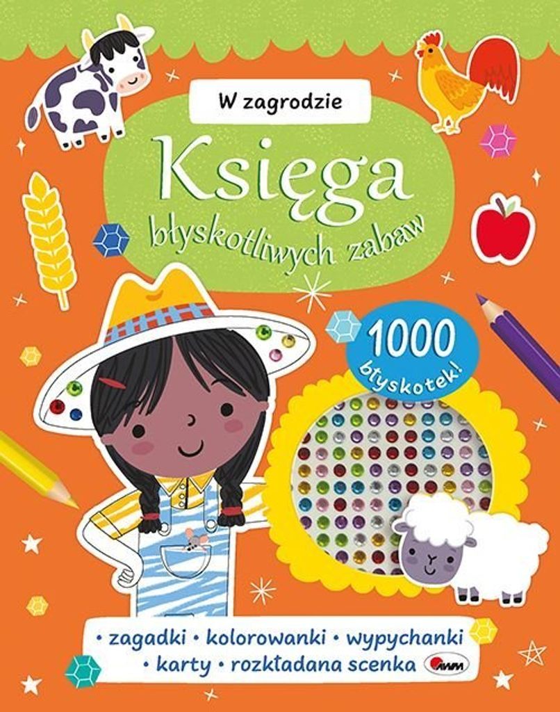 Księga błyskotliwych zabaw W zagrodzie (Buch auf Polnisch)