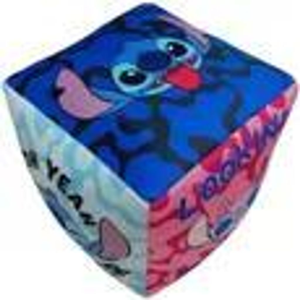 Premium-Würfelkissen Lilo & Stitch, Mikrofaser, Maße 25 x 25 x 25 cm, Disney