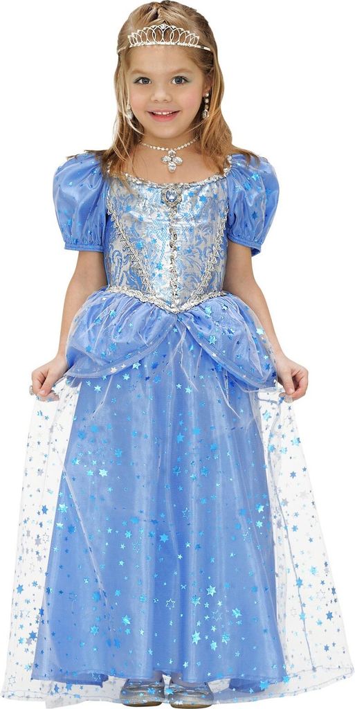 Bella Prinzessin Kinderkostüm blau Produktbild 