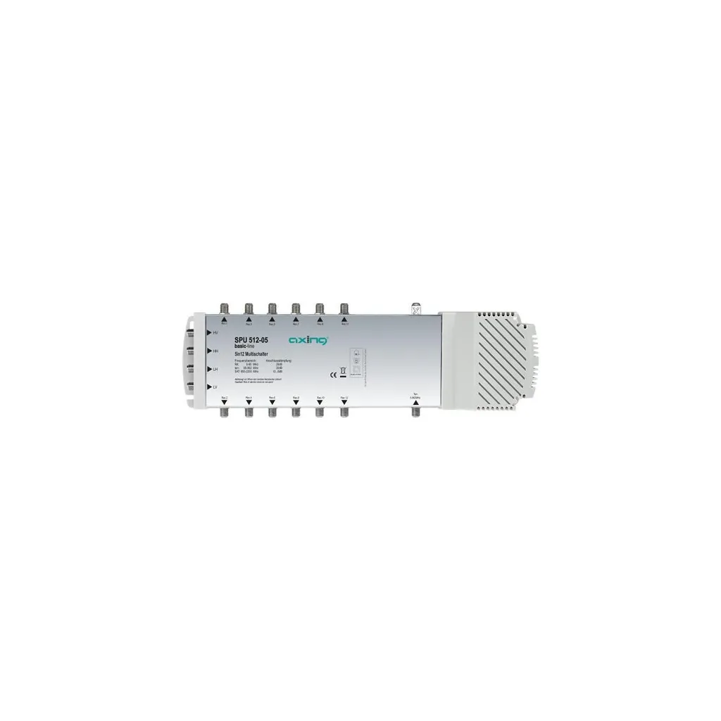 Multiswitch Axing SPU 512-05 avec Blindage Classe A pour 12 Récepteurs