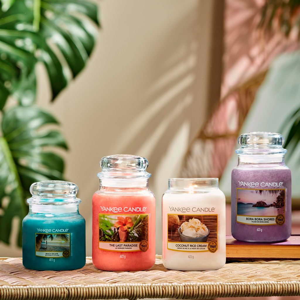 Yankee Candle Beach Walk | Candela Profumata Barattolo Grande 623g | Fragranza Mare E Legno