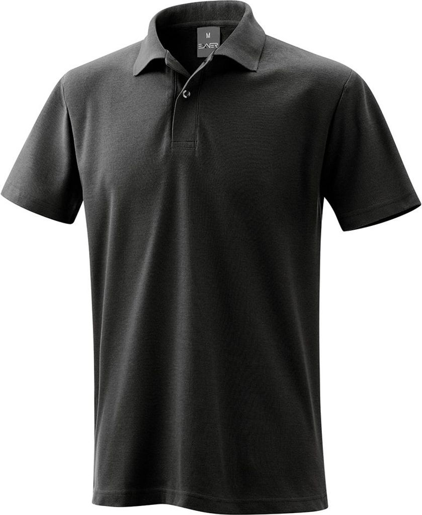 Herren Poloshirt Fb. schwarz Gr. 5XL : 65% Baumwolle 35% Produktbild 