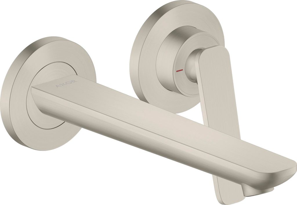 hansgrohe AXOR Citterio C Einhebel-Waschtischmischer Unterputzmodell für Wandmontage, Auslauf 195mm, 49110800