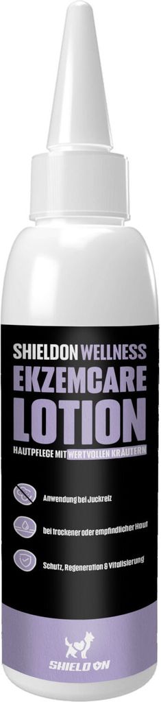 ShieldOn EkzemCare Lotion für Hunde, 500ml - Hautpflege ohne chemische Inhaltsstoffe