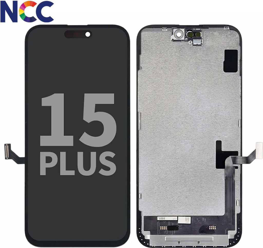 NCC Prime InCell LCD Display Touchscreen Bildschirm Schwarz für iPhone 15 Plus & Werkzeug