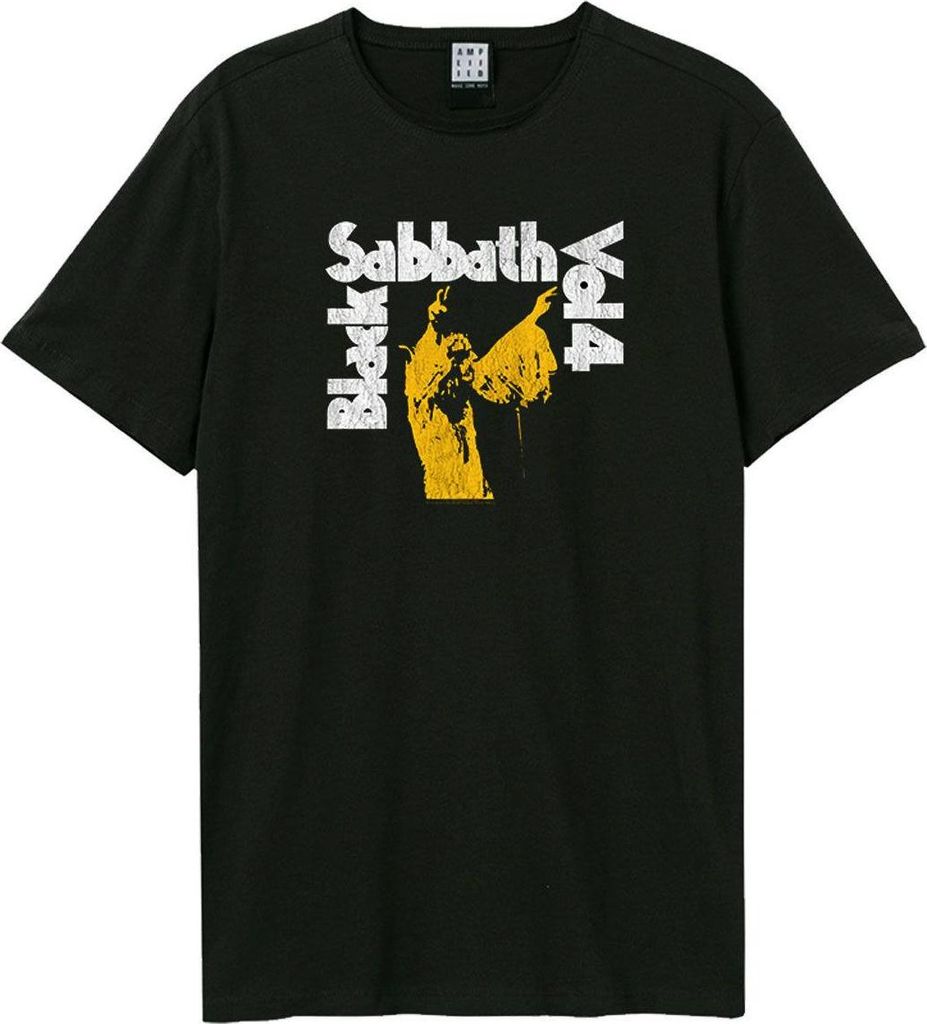 Amplified - "Vol 4" T-Shirt für Herren/Damen Uni GD3833 (S) (Schwarz)