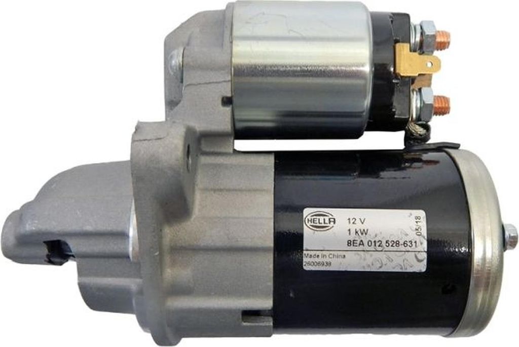 Anlasser Starter 1 kW 8 Zähne HELLA für SX4 / SX4 CLASSIC (EY/ GY)
