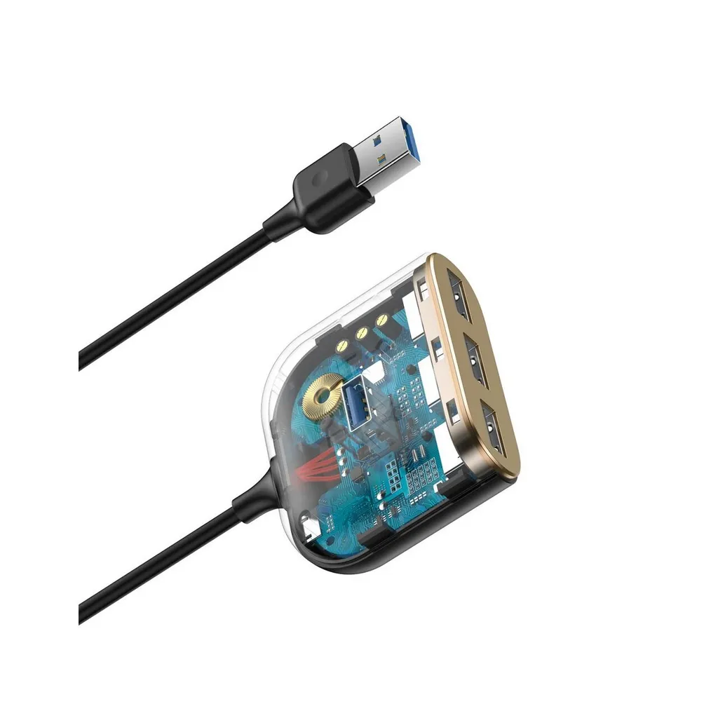 Baseus Hub USB 3.0 4-in-1 5Gbps - Splitter USB per Hard Disk 4TB - 7