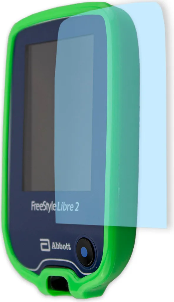 Proteggi il tuo Freestyle Libre 1/2: Fardello TPU Verde + Pellicola