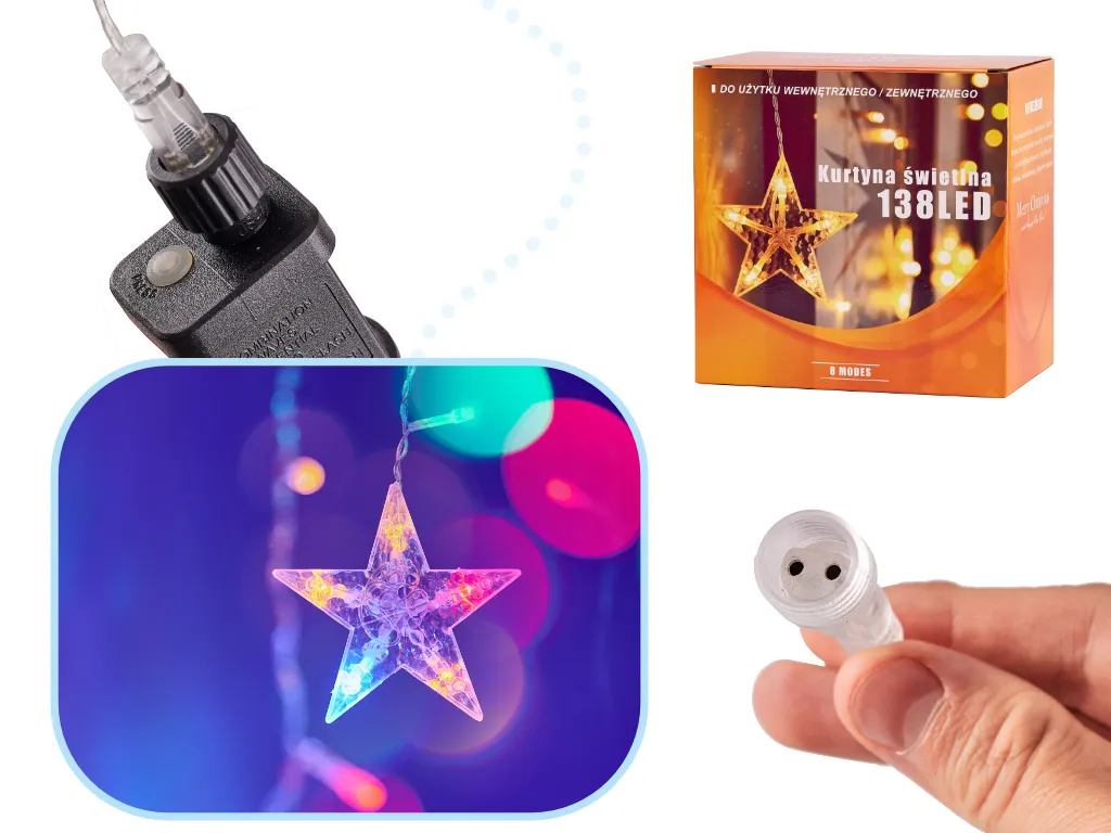 Guirlande LED 2,5m Multicolore : Illuminez vos Espaces Sombres