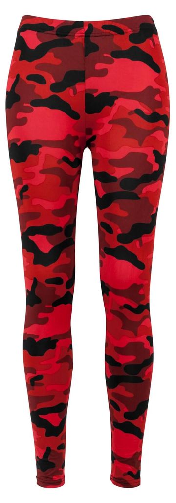 Urban Classics - Leggings für Damen TN188 (XS) (Rot)