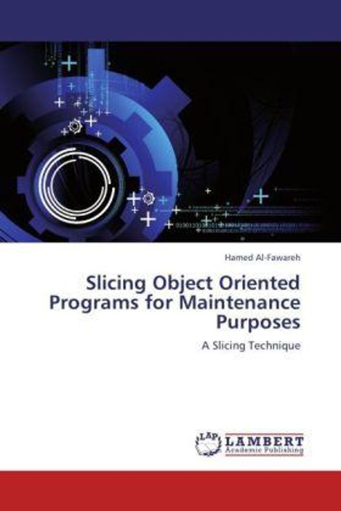 Al-Fawareh, H: Slicing Object Oriented Programs for Maintena
