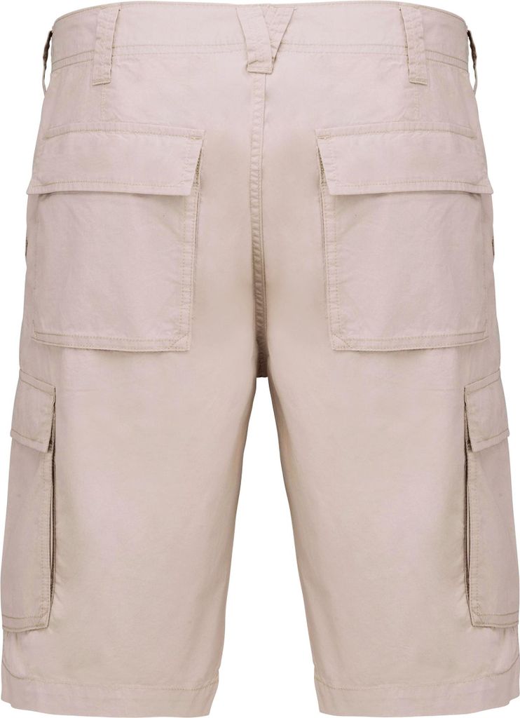 Kariban Leichte Bermuda-Shorts für Herren mit mehreren Taschen