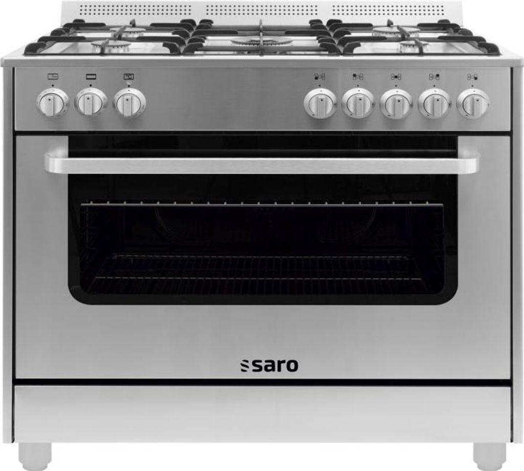 SARO Multifunktionsherd Gas/Elektro, Modell TS95C61LX