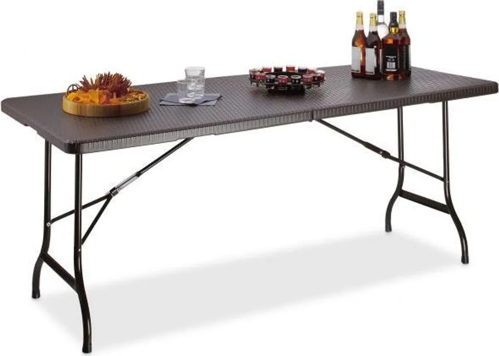 Tavolo da giardino pieghevole BASTIAN grande