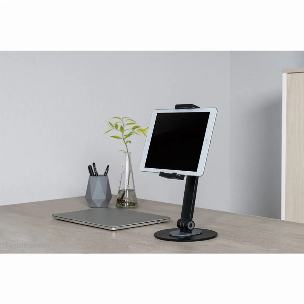 Support de Table pour Tablette Tactile et Smartphone Noir Neomounts TPZ - 21
