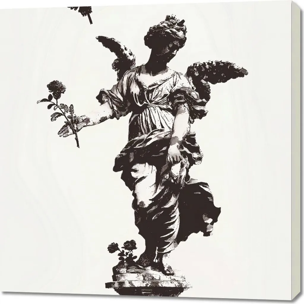 Tableau Image 90 x 90 cm L'éternité dans l'instant présent - Art Carré