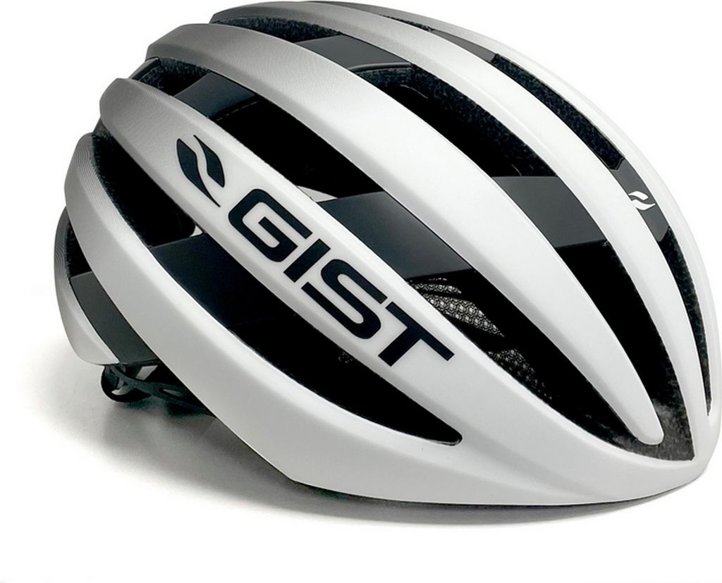 GIST Rennrad- Fahrradhelm REVOL, weiß