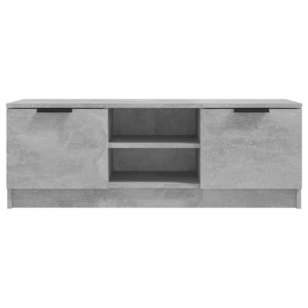 Cloris DesignMöbel TV-Schränke - Grau TV-Schrank Betongrau 102x35x36,5cm Holzwerkstoff Schlichtes7326400
