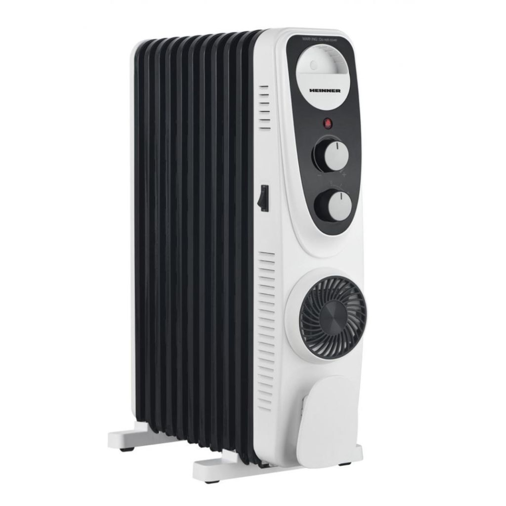 Radiatore ad olio Heinner HOH-MVT11WH-BK 2300 W, con Immagine del prodotto 