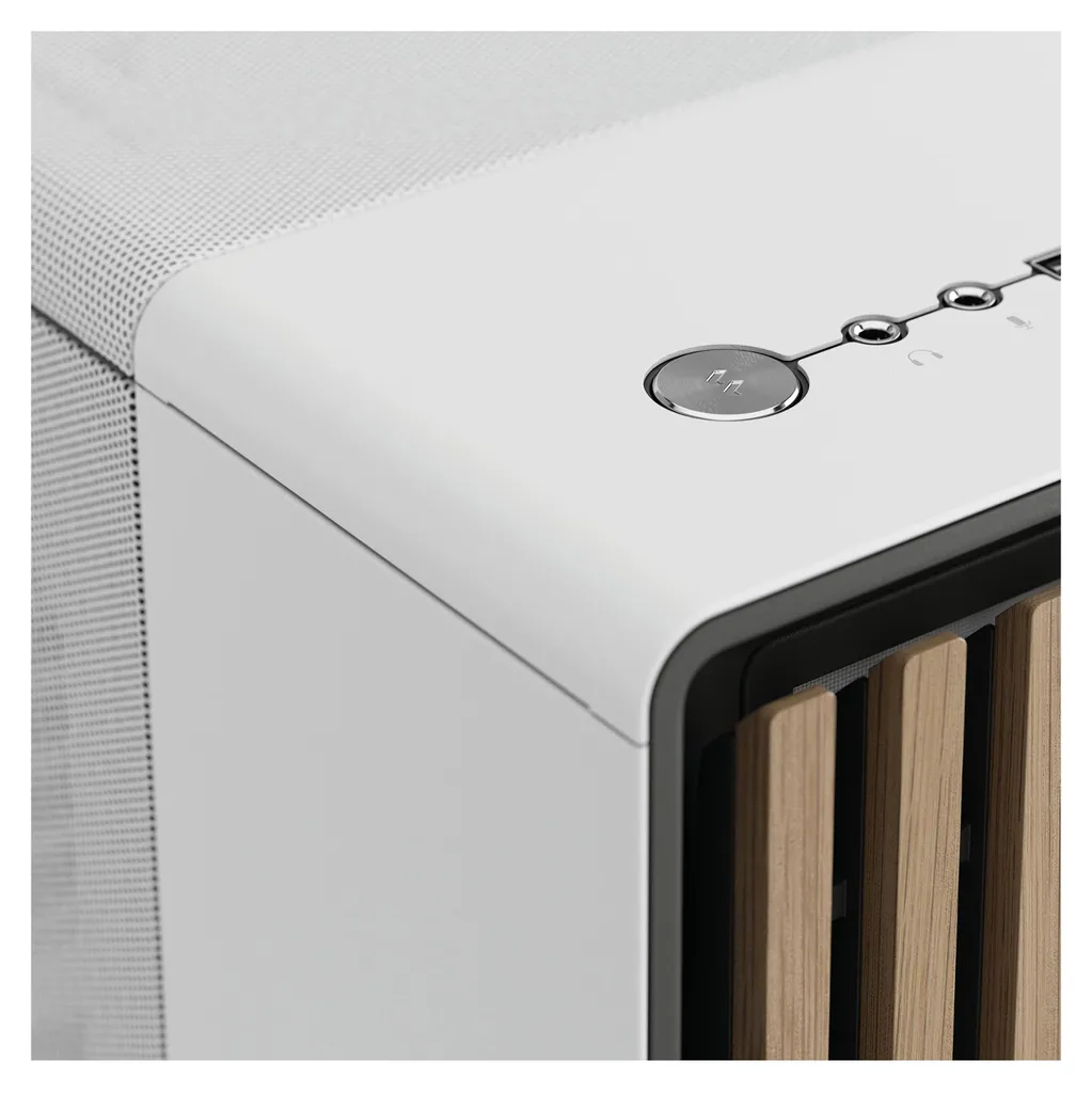 Fractal North Blanc Craie - Boîtier PC Performance avec Ventilation Optimisée - 11