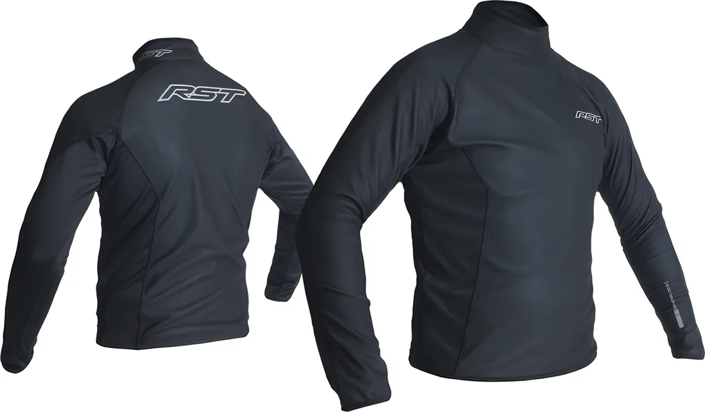 RST Veste de Moto Thermique et Coupe-vent Noire Taille XL