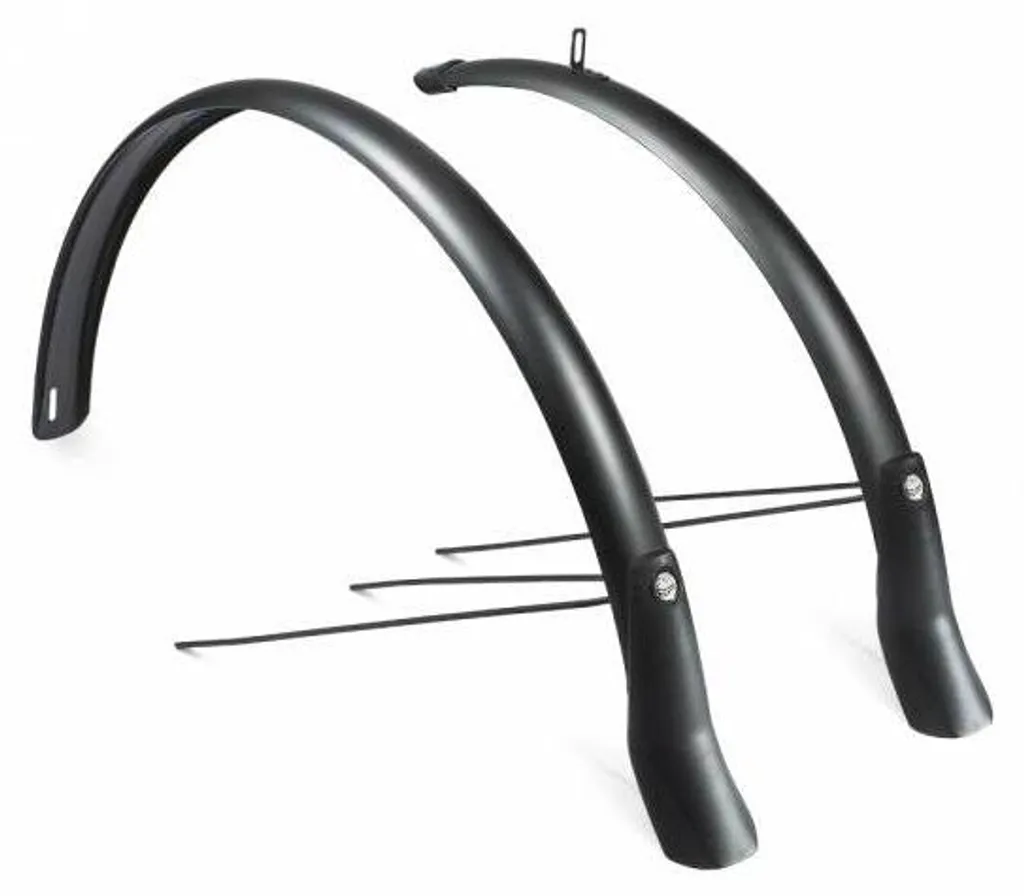 Garde-boue vélo 28 pouces Eurofender Snello 46mm noir mat complet