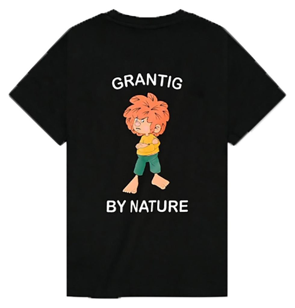 BAVARIAN CAPS T-Shirt Grantig By Nature V2 schwarz M