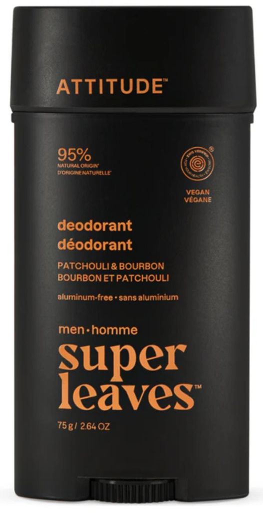 ATTITUDE Přírodní pánský deodorant Super Leaves, Pačuli & Obrázek produktu 
