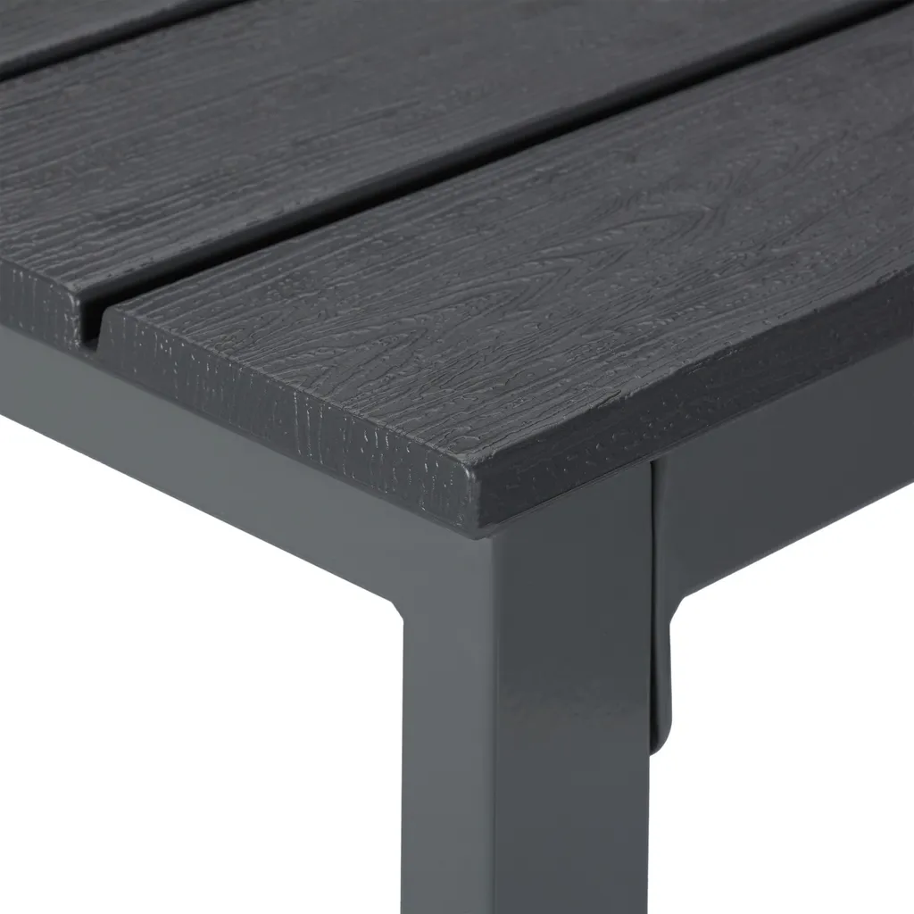 Table de balcon pour petit espace Relaxdays idéal petit-déjeuner dehors - 5