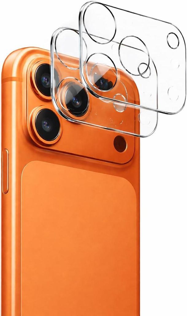 Kameraschutz für iPhone Kameraglas – 9H Gehärtet, Ultra-Kratzfest Passgenauer Schutz – iPhone 17 Pro / 2 Stück