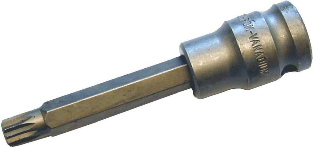 SW-Stahl 05210SB IMPACT-Schraubendreheinsatz, 1/2", Innenvielzahn, M8 x 100 mm