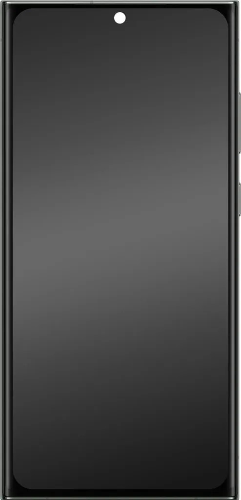 Écran cassé Samsung S23 Ultra ? OLED souple avec châssis vert pâle neuf