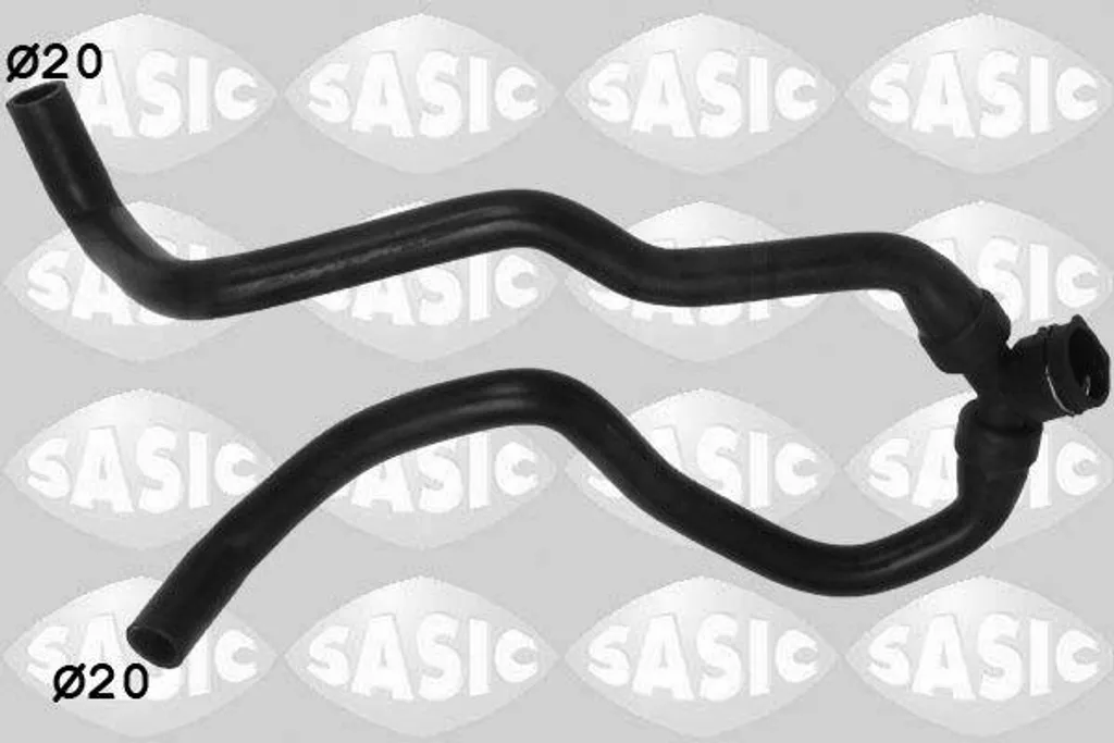Tuyau de radiateur SASIC 3406315 pour Astra J - Remplacement OE 1818666