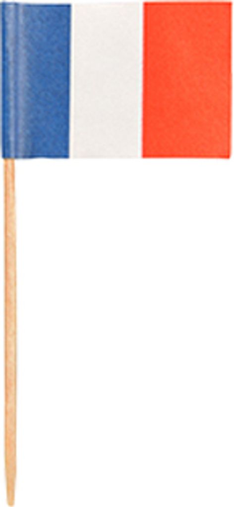 Deko-Picker 8 cm "Frankreich" Produktbild 