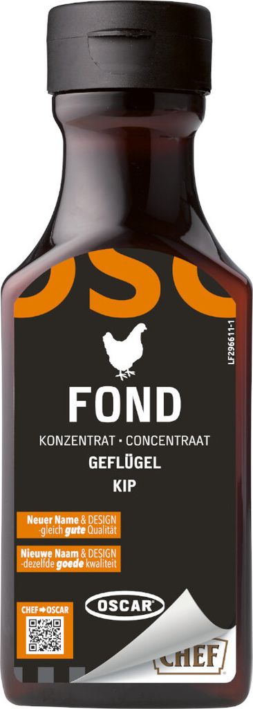 Oscar Konzentrat Geflügel eignet sich für Suppen und Soßen 200ml 3er Pack