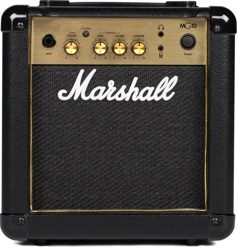 Ampli Marshall MG10G Gold idéal pour s'entraîner à la Maison en 10W