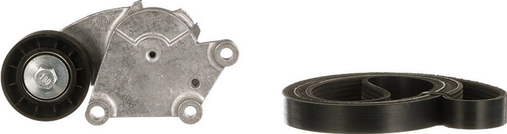 Gates K066PK975 Keilrippenriemensatz für FORD Fiesta Mk6 Schrägheck (JA8, JR8) Focus II Schrägheck (DA, HCP, DP) Focus II Kombi (DA, FFS, DS) C-MAX