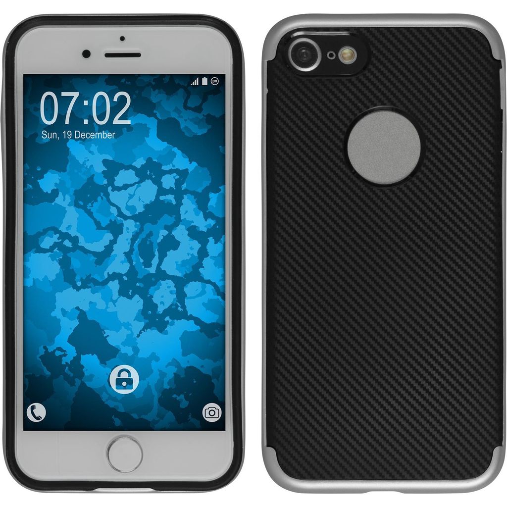 PhoneNatic Hybridhülle kompatibel mit Apple iPhone 8 - Produktbild 