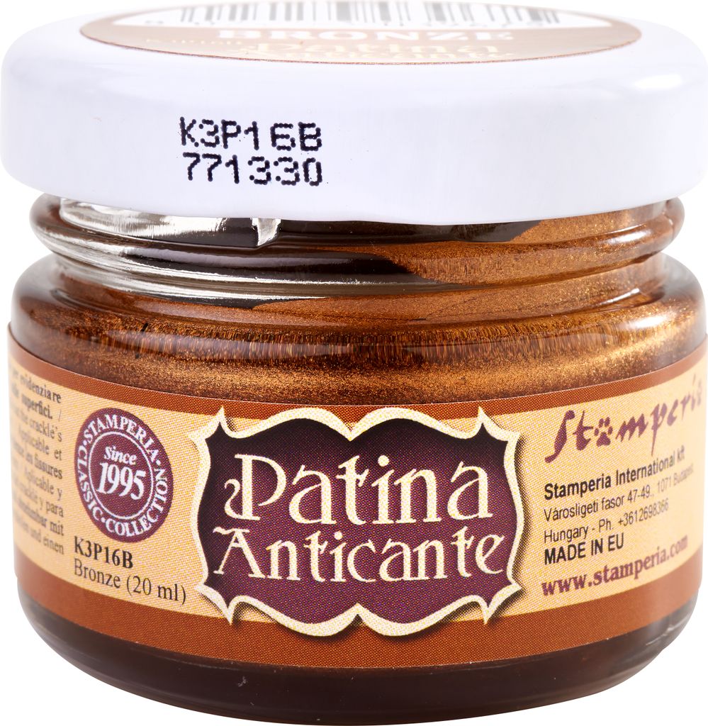 STAMPERIA Patine vieillissante - Bronze 20 ml Image du produit 