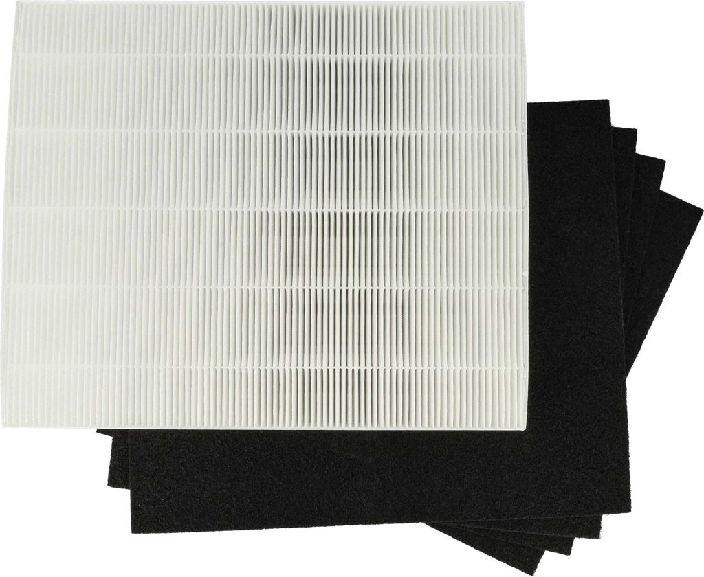 vhbw 5-teiliges Filter-Set kompatibel mit Winix P150 Luftreiniger - HEPA-Filter, Aktivkohlefilter