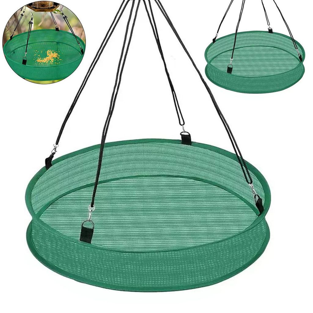Wetterfeste Vogelfutterstation mit Auffangschale 2er Set, Produktbild 