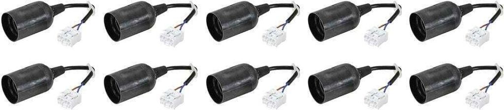 Sygonix SY-4995230 Lampenfassung E27 10er Set 230 V 500 W mit Klemmanschluss