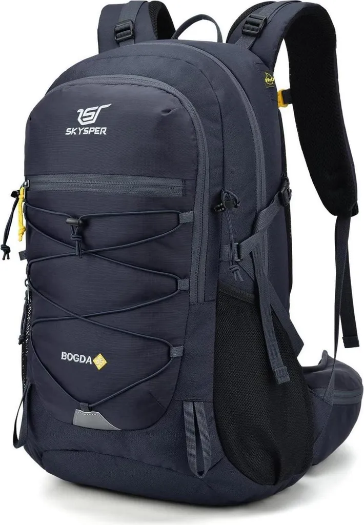 SKYSPER BOGDA 35L Sac à dos de randonnée bleu avec ventilation dorsale