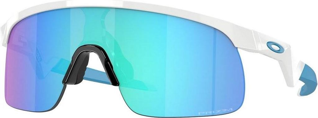 Oakley Resistor Youth 90100723 Polished White/Prizm Sapphire Fahrradbrille