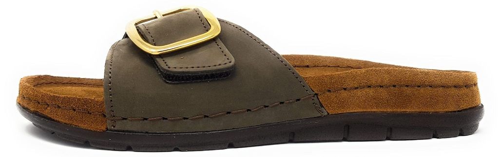 Rohde, Rodigo, chaussures d'intérieur, pantoufles, vertes, Image du produit 