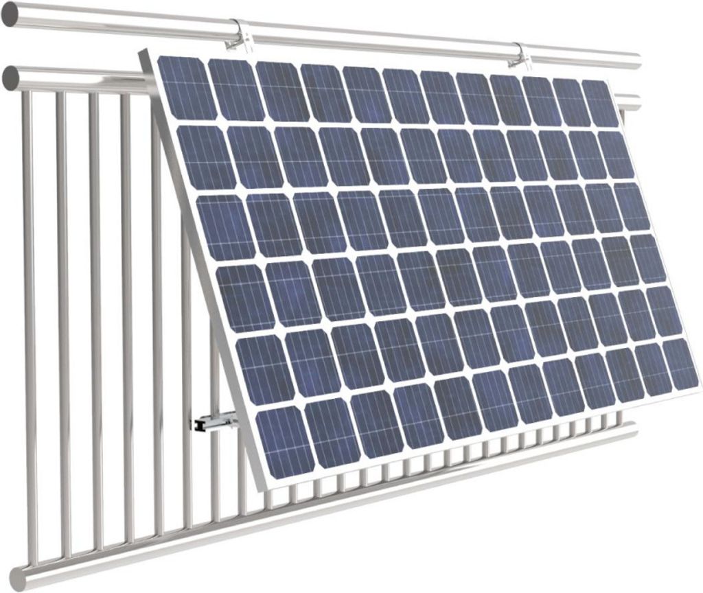 Balkon Einfache SolarModul Halterung Verstellbarer Winkel Produktbild 