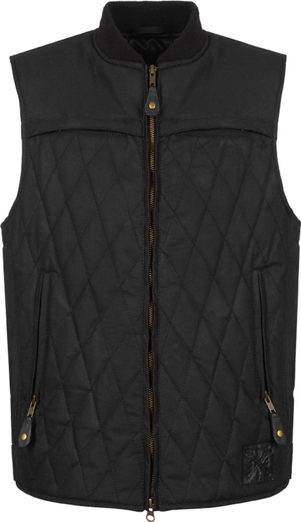 John Doe Lowride Wax Weste, schwarz, M